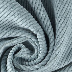Velour bleu clair