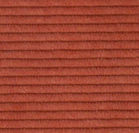 Velour orange terracotta